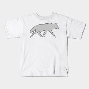 Grey Wolf Kids T-Shirt